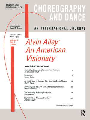 cover image of Alvin Ailey